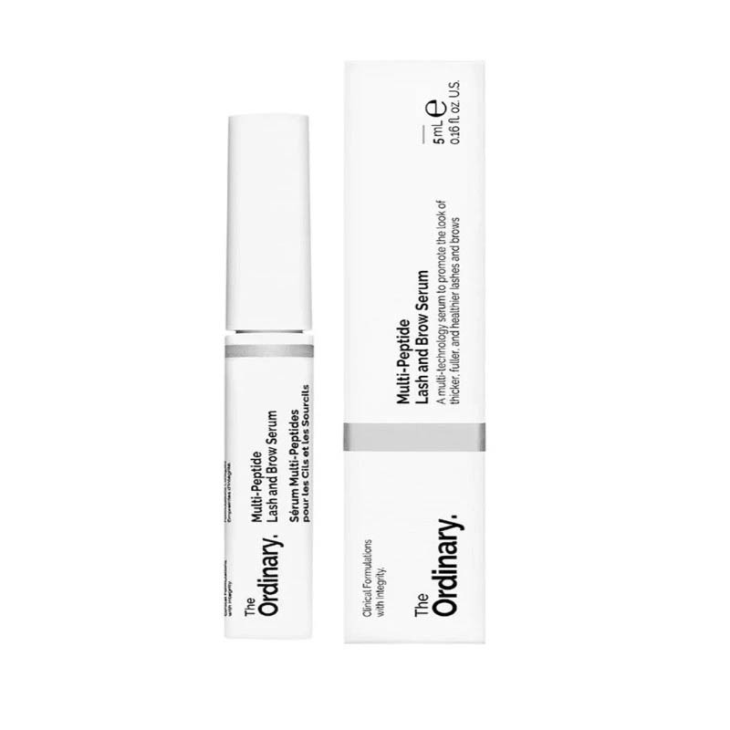 سرم تقویت مژه و ابرو اوردینریOrdinary اصل مدل مولتی پپتید 5 میل