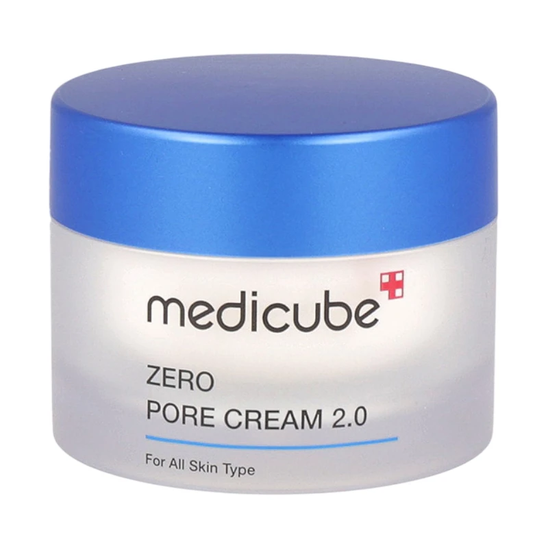 کرم مرطوب کننده و کوچک کننده منافذ مدی کیوب Medicube مدل Zero Pore 2.0 حجم 50 میل