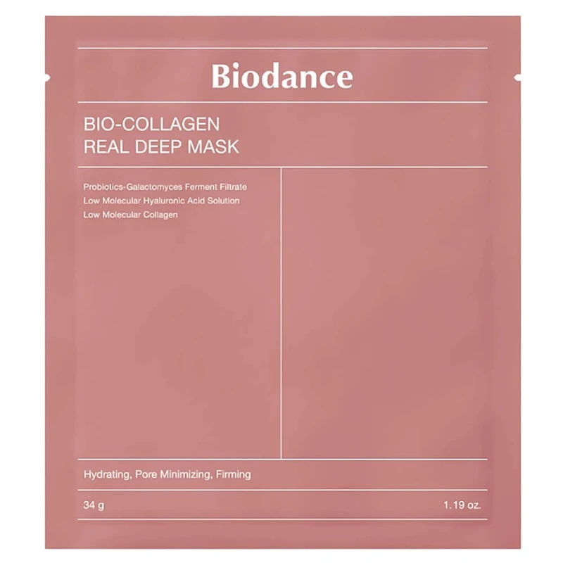 ماسک صورت ضد چروک و سفت کننده بایودنس Biodance مدل Bio Collagen تکی اصل